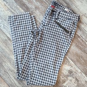 Arizona Jeans Junior Plaid Skinny Jeggings